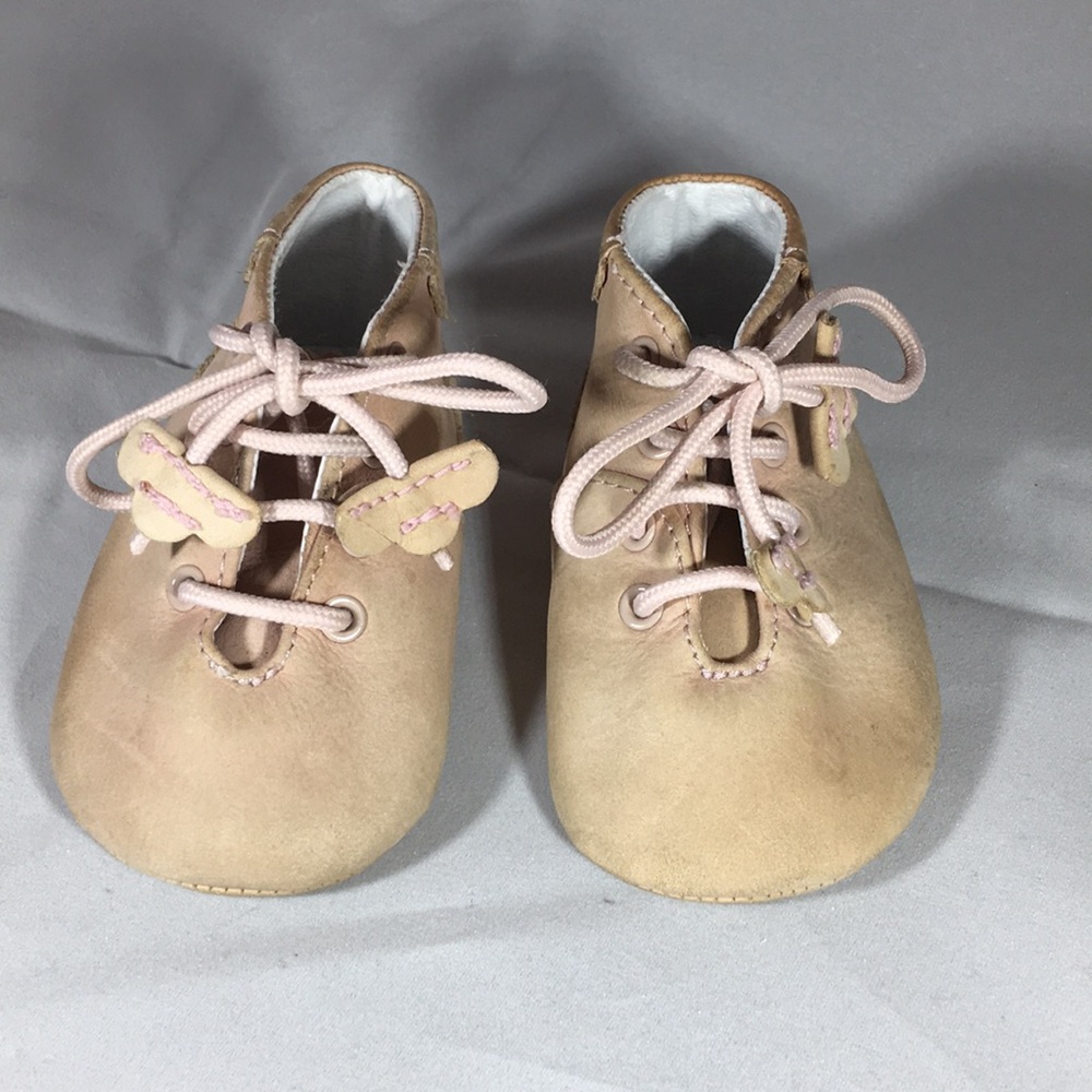 Baby Deer Antique Style Baby Shoes